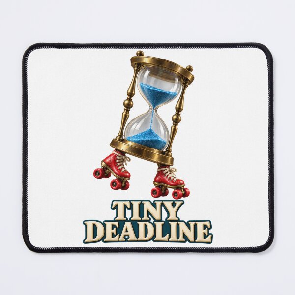 Item preview, Tiny Deadline Hourglass Roller Skates designed and sold by TrendTribeTP.