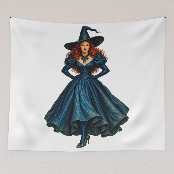Item preview, The Sapphire Witch | Gothic Fantasy Character designed and sold by Whatever Works.