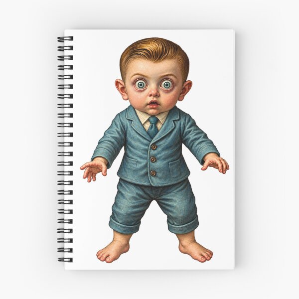Item preview, The Little Gentleman | Creepy Vintage Baby designed and sold by Whatever Works.