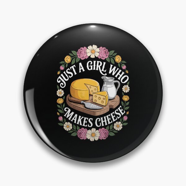 Item preview, Just A Girl Who Makes Cheese designed and sold by jkrphoto.