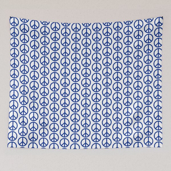 Item preview, Peace Blue designed and sold by deafhoops1.