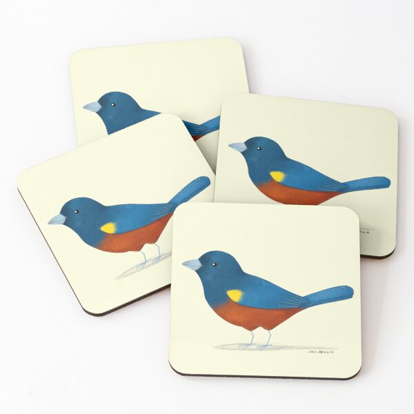 Item preview, Chestnut Bellied Euphonia Bird designed and sold by julianamotzko.