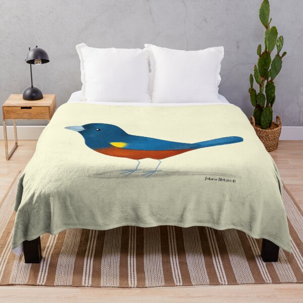 Item preview, Chestnut Bellied Euphonia Bird designed and sold by julianamotzko.