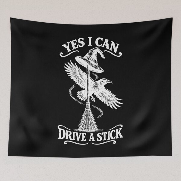 Item preview, Yes I Can Drive A Stick (with White Lettering) designed and sold by VelvetRoom.