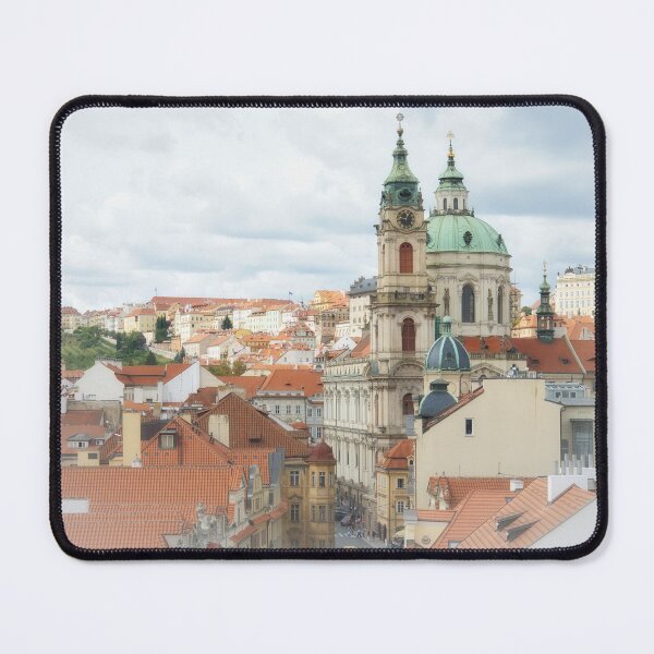 Item preview, St Nicholas Church above Malá Strana rooftops in Prague, Czech Republic designed and sold by RastislavS.