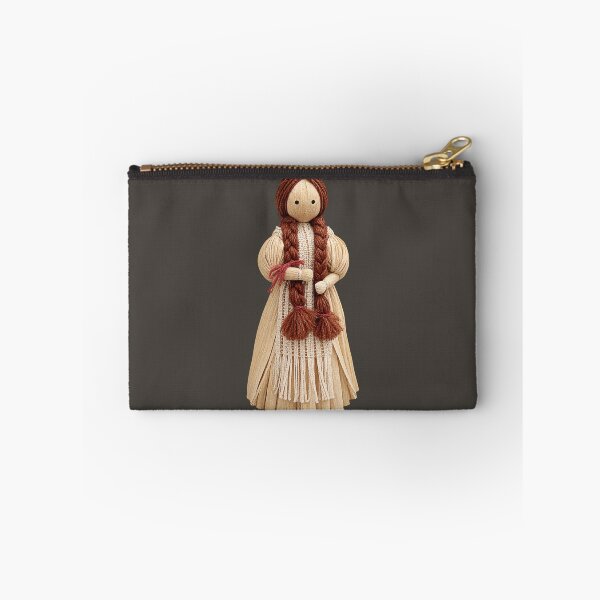 Item preview, Corn Husk Doll with Red Braids designed and sold by Susan Savad.