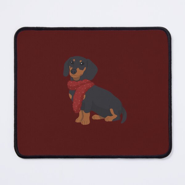 Item preview, Festive Daschund designed and sold by Rae & Nova.