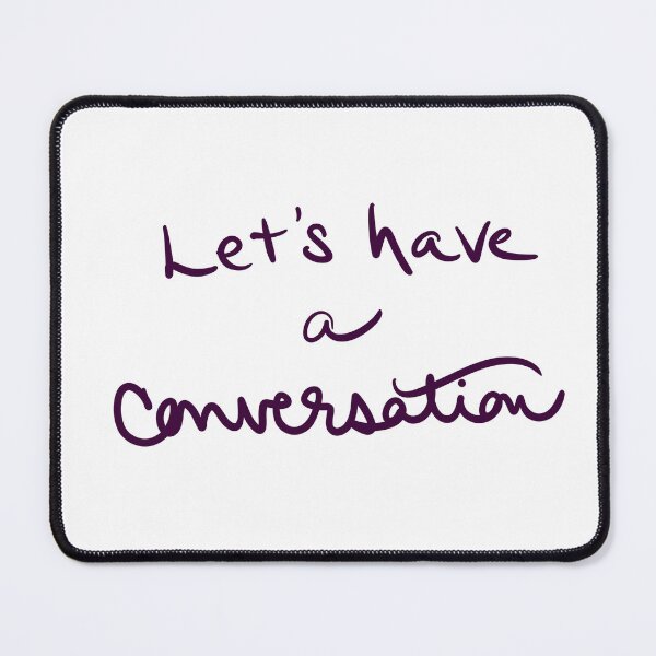 Item preview, Let’s have a conversation designed and sold by abeink.