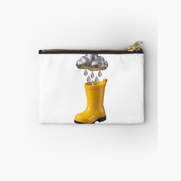 Aperçu de l'œuvre Rain Cloud in a Yellow Boot créée et vendue par TrendTribeTP.