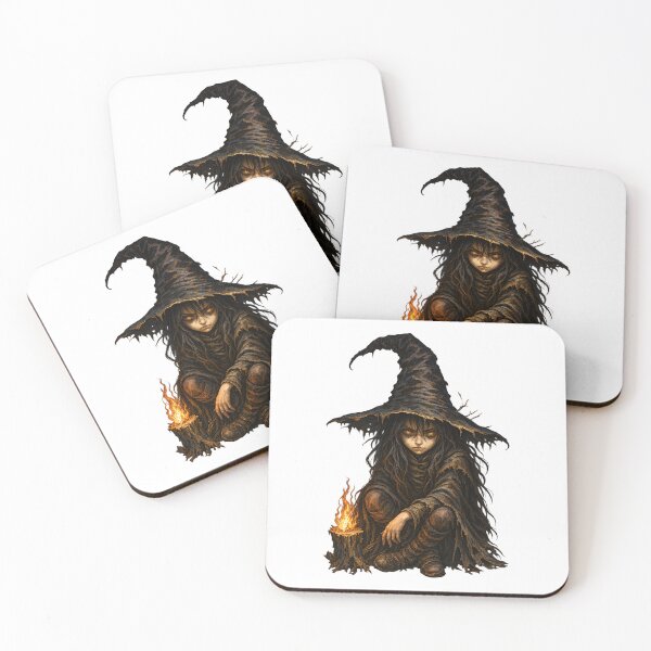 Item preview, The Ember Witch | Dark Fantasy Character designed and sold by Whatever Works.
