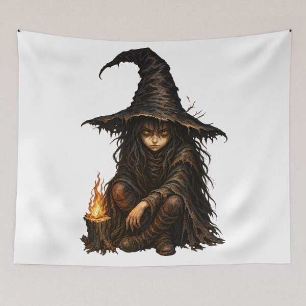 Item preview, The Ember Witch | Dark Fantasy Character designed and sold by Whatever Works.