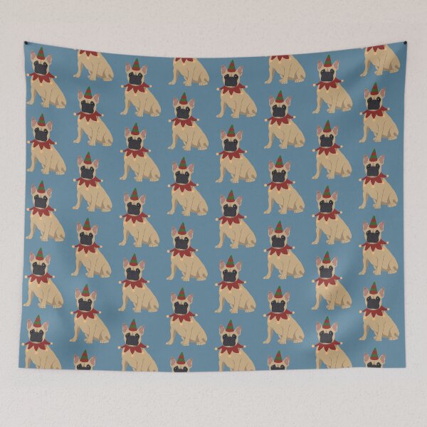 Item preview, Festive Frenchie designed and sold by Rae & Nova.