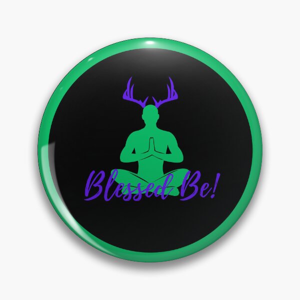 Artikelvorschau, Cernunnos Gehörnter Gott Geweih Gesegnet sei entworfen und verkauft von Witch Joseph.