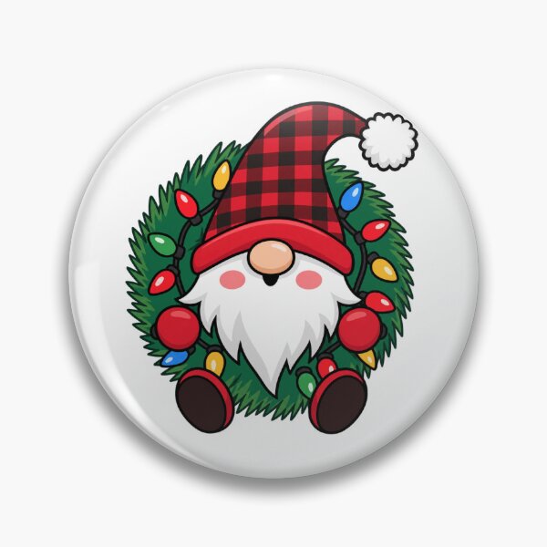 Item preview, Christmas Gnome Wreath designed and sold by LuloCreative.