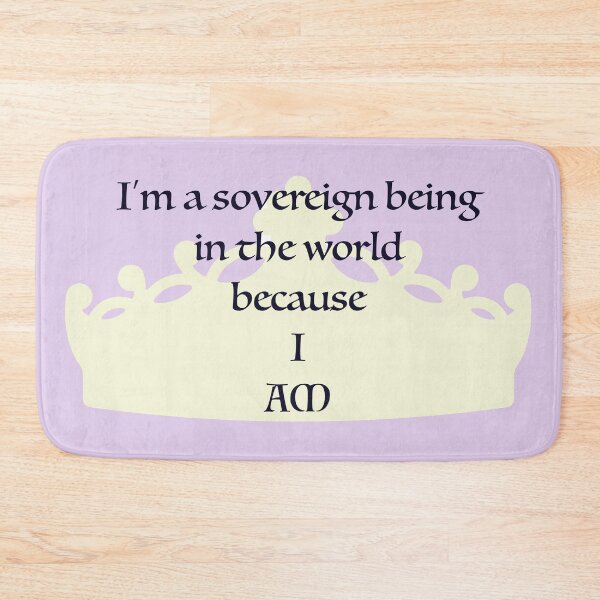 Item preview, I Am a Sovereign Being designed and sold by MAC Art&Designs.