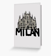 Milan Greeting Card