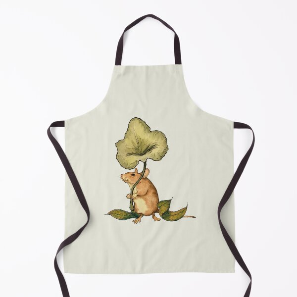 Artikelvorschau, Illustration einer Landmaus mit Blatt entworfen und verkauft von JoyfulWhimsy.
