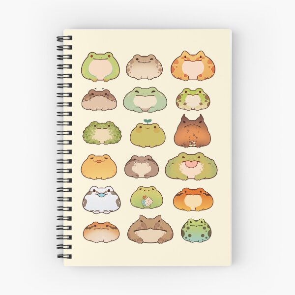 Item preview, frogs designed and sold by Rihnlin.