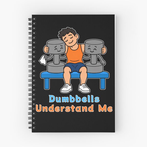 Item preview, Dumbbells Understand Me designed and sold by Bawek85Designs.