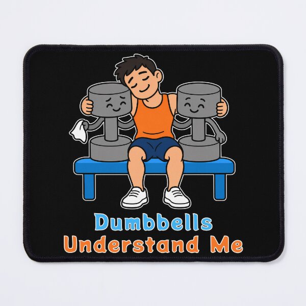 Item preview, Dumbbells Understand Me designed and sold by Bawek85Designs.