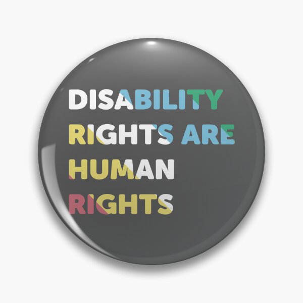 Item preview, Disability Rights are Human Rights designed and sold by Jesabee Designs.