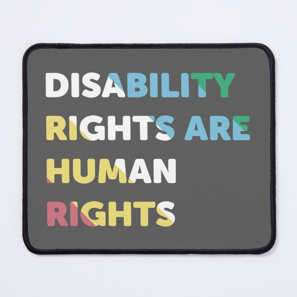 Item preview, Disability Rights are Human Rights designed and sold by Jesabee Designs.