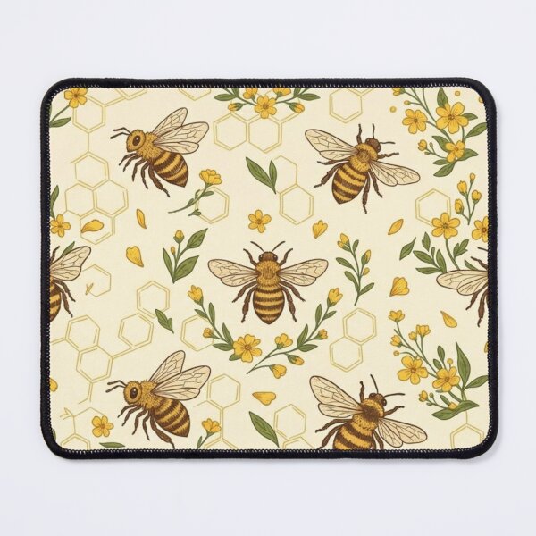 Item preview, Honeybee Aesthetic Pattern designed and sold by violetshylet.
