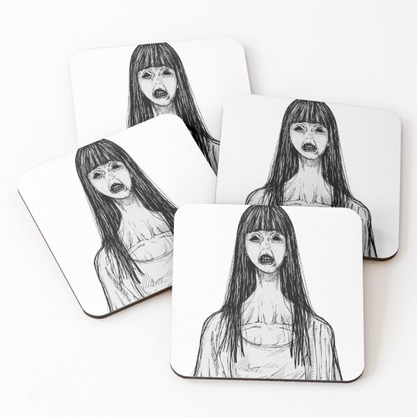 Item preview, Anime Horror Monster Manga Style Pen Art designed and sold by chookiebookie.