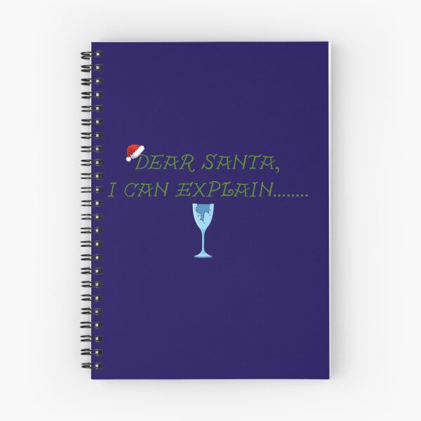 Item preview, Dear Santa I Can Explain Broken Wine Glass Christmas designed and sold by SolutionsArt.
