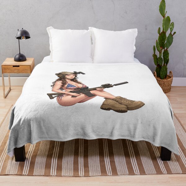 Item preview, American Gun Girl by RAWLIFEGRAPHIC designed and sold by RAWLIFEGRAPHIC.
