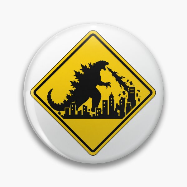 Item preview, Caution: Godzilla  designed and sold by PNWSiren.