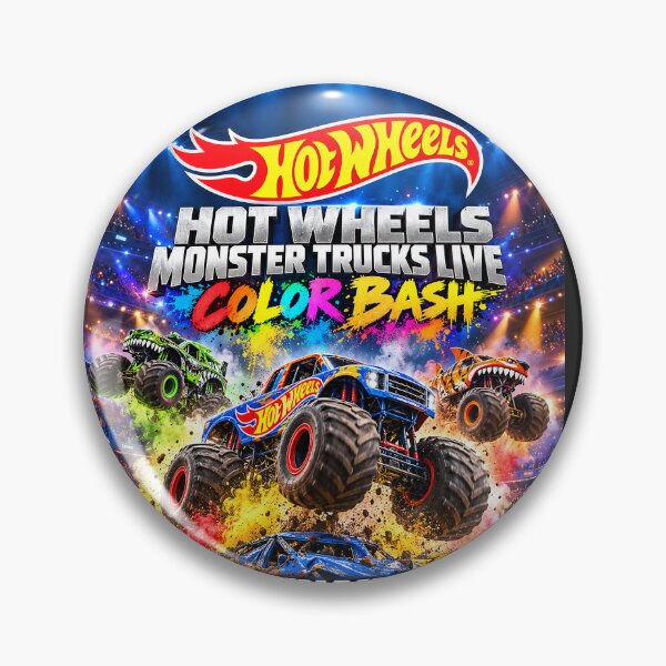 Item preview, Hot Wheels Monster Trucks Live - Color Bash - January 1-3, 2027 - Savannah, GA - Enmarket Arena designed and sold by DBM Photo Art 1.