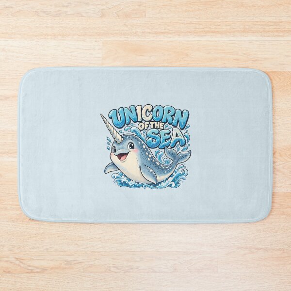Item preview, Unicorn of the Sea – Happy Narwhal designed and sold by AwesomeBeyondLimits.