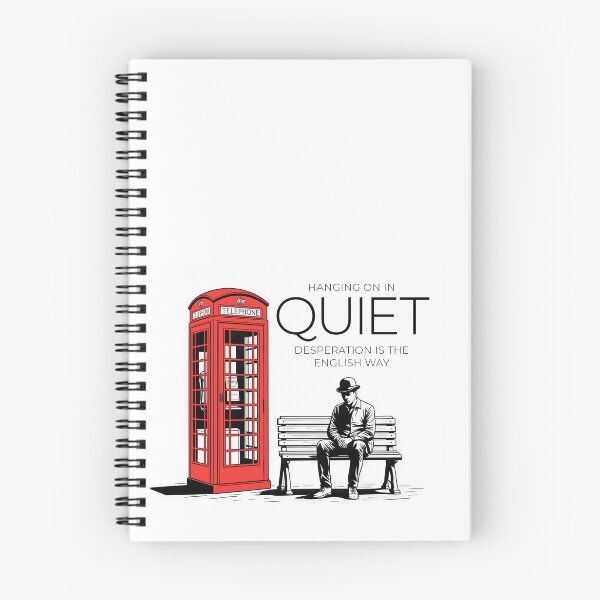 Item preview, Line Art of London Phone Booth & Quote designed and sold by DroneWorks Creative.