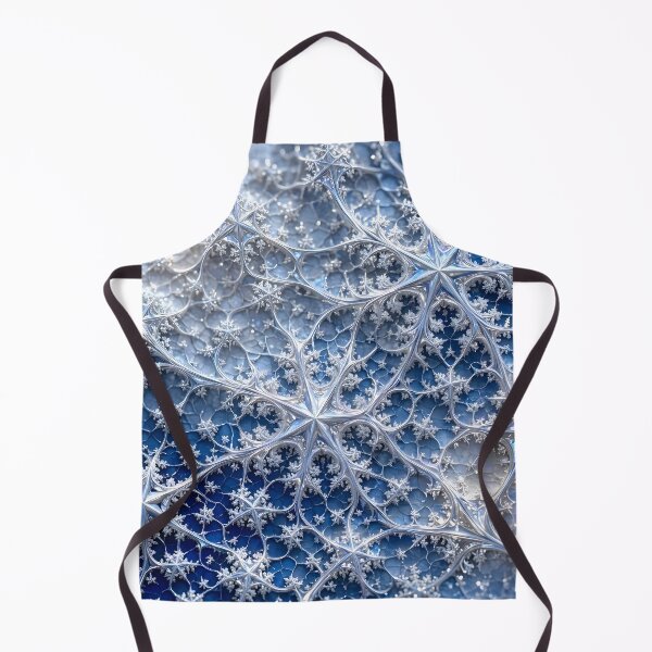 Item preview, Frosty Fractal Snowflakes designed and sold by Sybille-Yates.