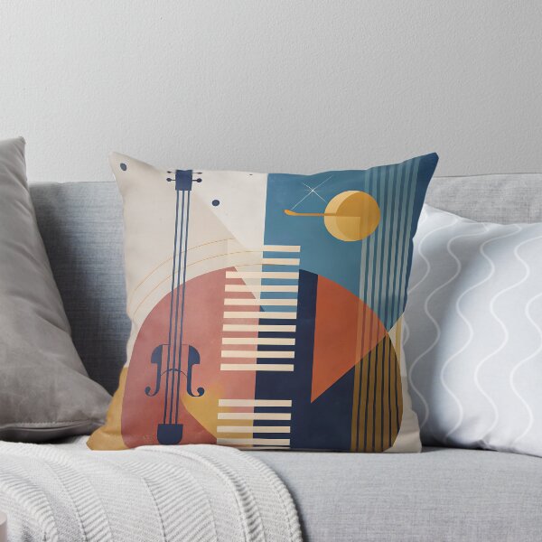 Item preview, Mid-Century Abstract Jazz Instruments designed and sold by H.M. Bright Design.