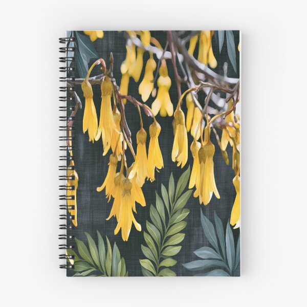 Item preview, Golden Kōwhai Aotearoa Botanical Pattern designed and sold by haleymaree.