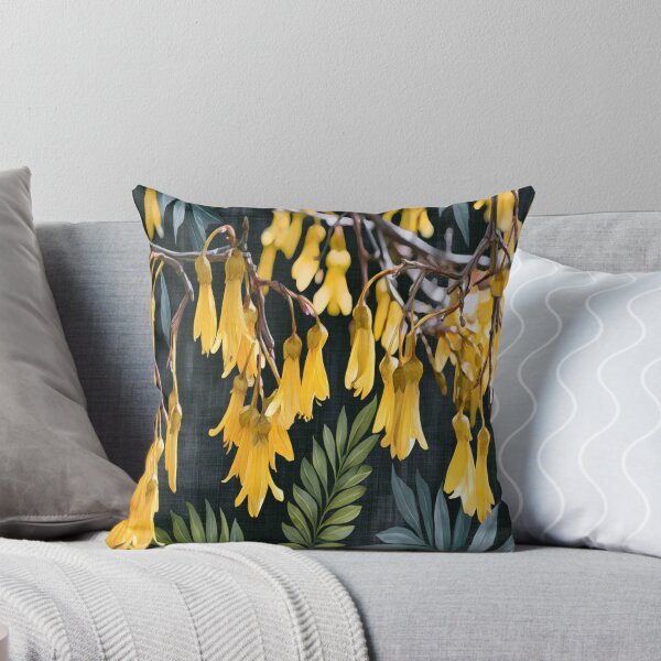 Item preview, Golden Kōwhai Aotearoa Botanical Pattern designed and sold by haleymaree.