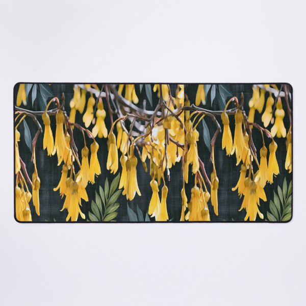 Item preview, Golden Kōwhai Aotearoa Botanical Pattern designed and sold by haleymaree.