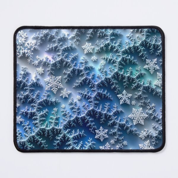 Item preview, Frosty Fractal Snowflakes designed and sold by Sybille-Yates.