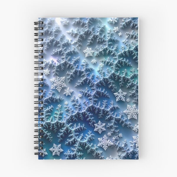 Item preview, Frosty Fractal Snowflakes designed and sold by Sybille-Yates.