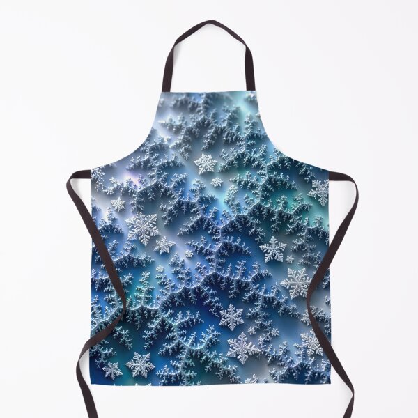 Item preview, Frosty Fractal Snowflakes designed and sold by Sybille-Yates.