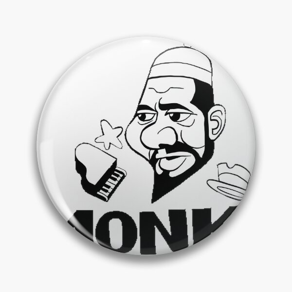 Item preview, Thelonious Monk Jazz Legend Portrait Art Print designed and sold by MDouglas2018.