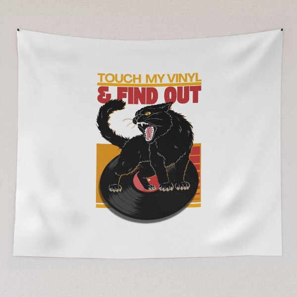Item preview, Touch My Vinyl and Find Out – Record Collector Humor designed and sold by pulse_retail.