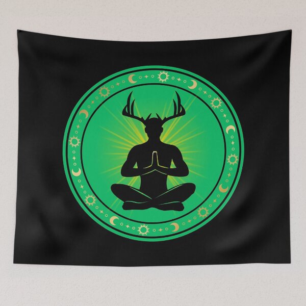 Item preview, Cernunnos Horned God Antlers Spirit of the Wild designed and sold by Witch Joseph.