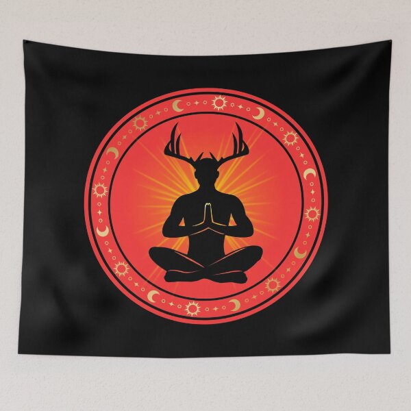 Item preview, Cernunnos Horned God Antlers Spirit of the Wild designed and sold by Witch Joseph.