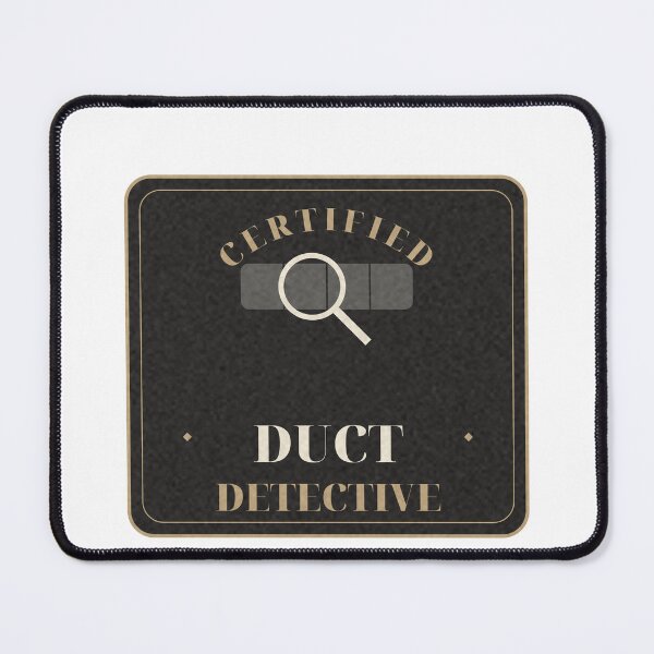 Item preview, Certified Duct Detective HVAC Tech Badge designed and sold by thestevebro.
