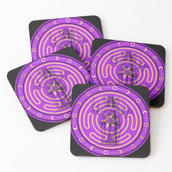 Item preview, Hekate Sigil Sun and Moon Design designed and sold by Witch Joseph.