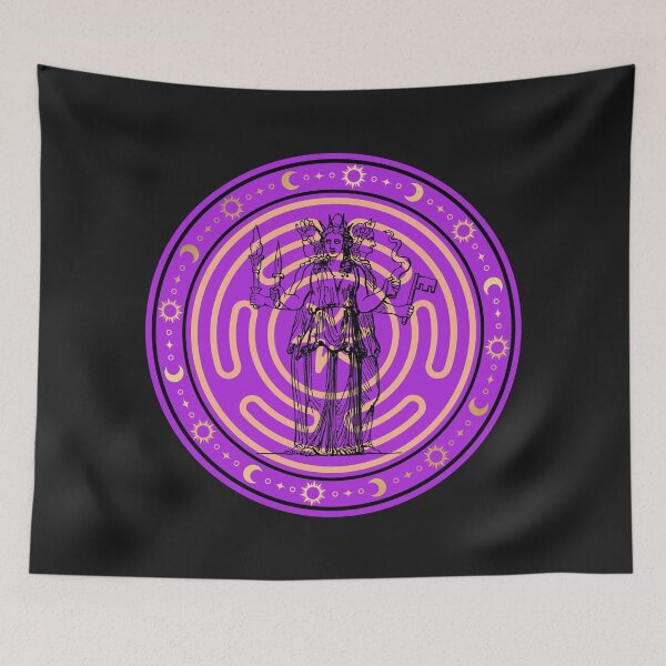 Item preview, Hekate Sigil Sun and Moon Design designed and sold by Witch Joseph.