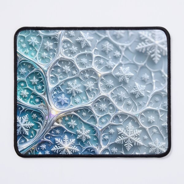 Item preview, Frosty Fractal Snowflakes designed and sold by Sybille-Yates.